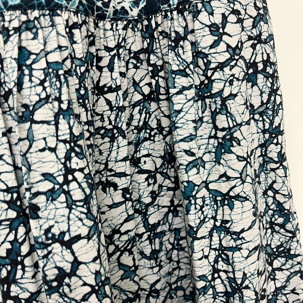 Veronica Beard Blue Batik Zee Mini Dress - Picture 6 of 6